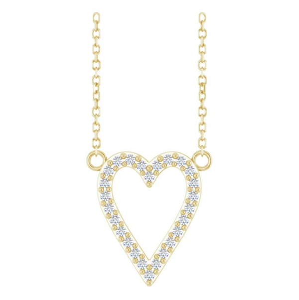 Heart Diamond Necklace