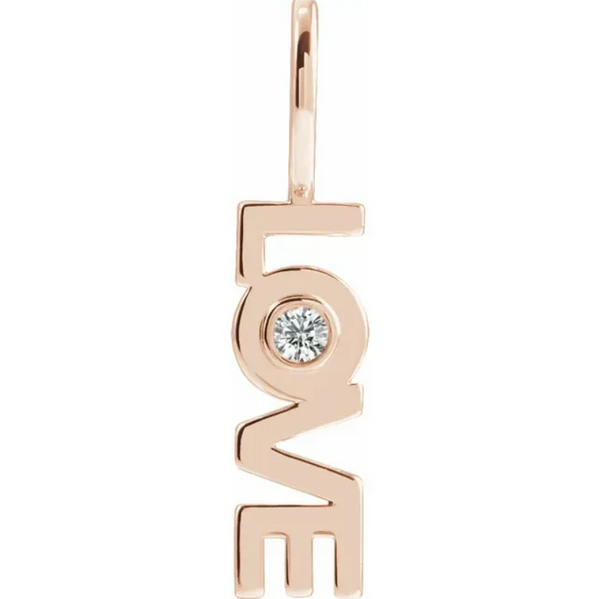 'LOVE' Vertical Charm