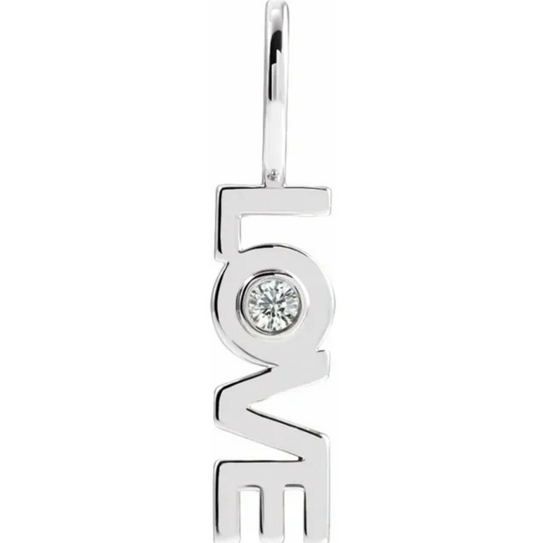 'LOVE' Vertical (Charm Only)