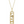 Load image into Gallery viewer, 'LOVE' Vertical Border Necklace