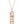 Load image into Gallery viewer, 'LOVE' Vertical Border Necklace