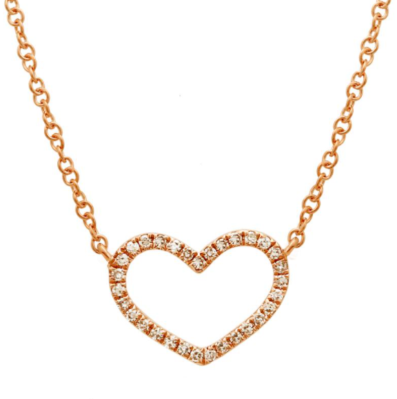 Heart Diamond Outline