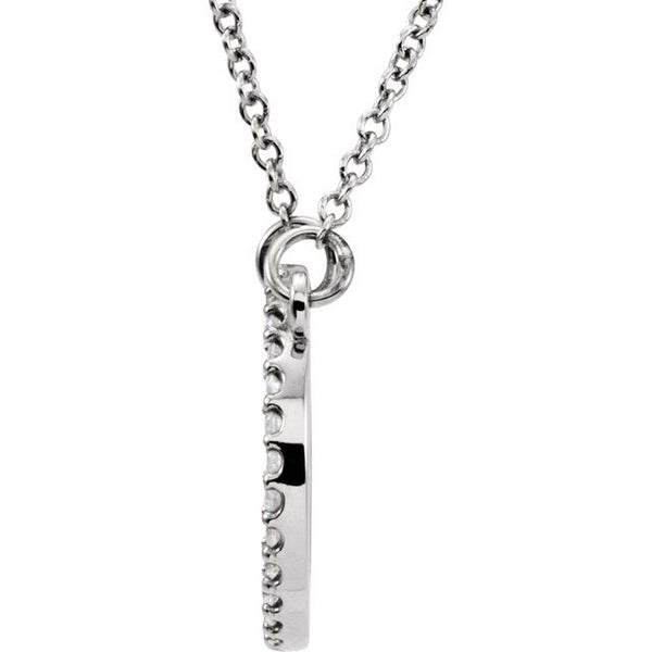 Diamond Circle Necklace