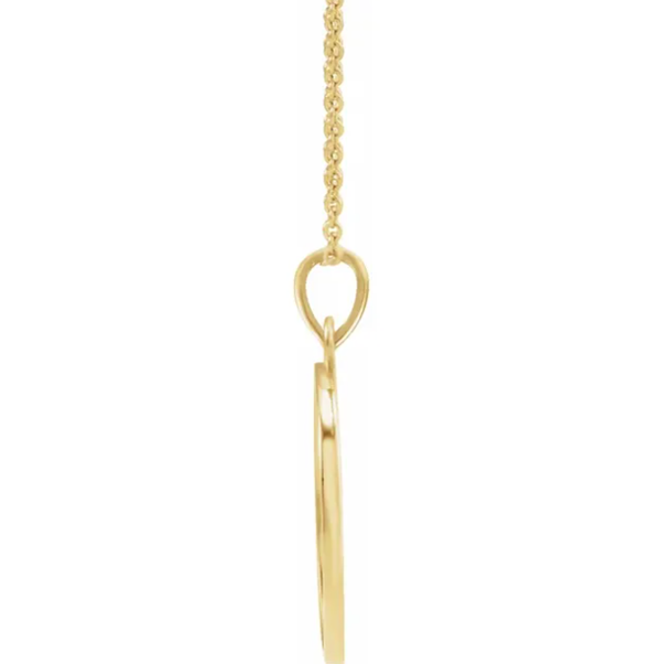 Disc Necklace (Love, Live, Hope)