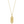 Load image into Gallery viewer, Vertical Hexagon Diamond Initial Necklace