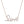 Load image into Gallery viewer, "love" diamond cursive necklace