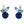 Load image into Gallery viewer, Gemstone and Diamond Cluster Earring