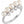 Load image into Gallery viewer, Pearl Akoya Pearl and Diamond Stackable Ring