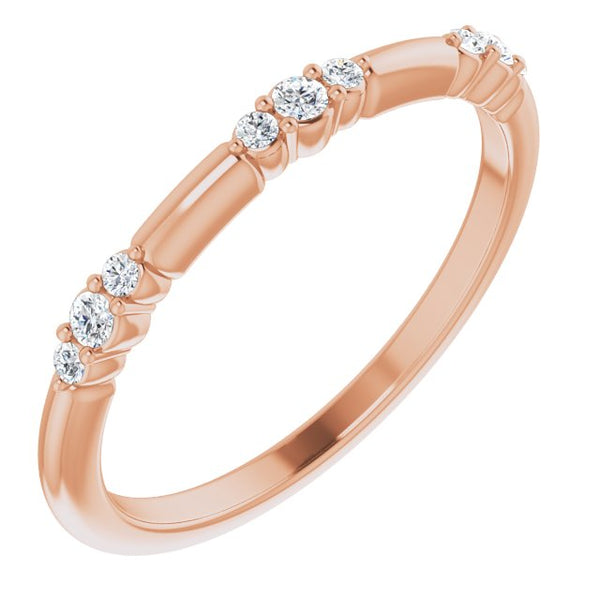 Stationary Three Stone Petite Band