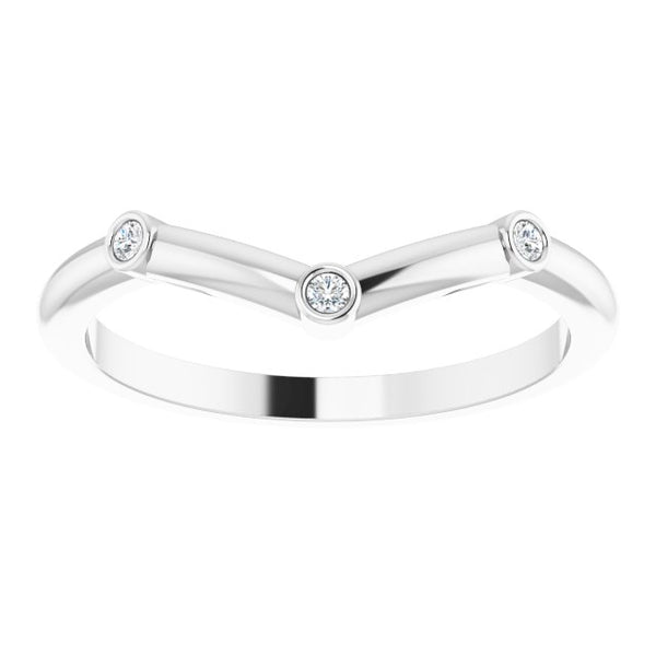 "V" contour band