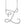 Load image into Gallery viewer, Alphabet Cursive/Script Diamond Letter Necklace