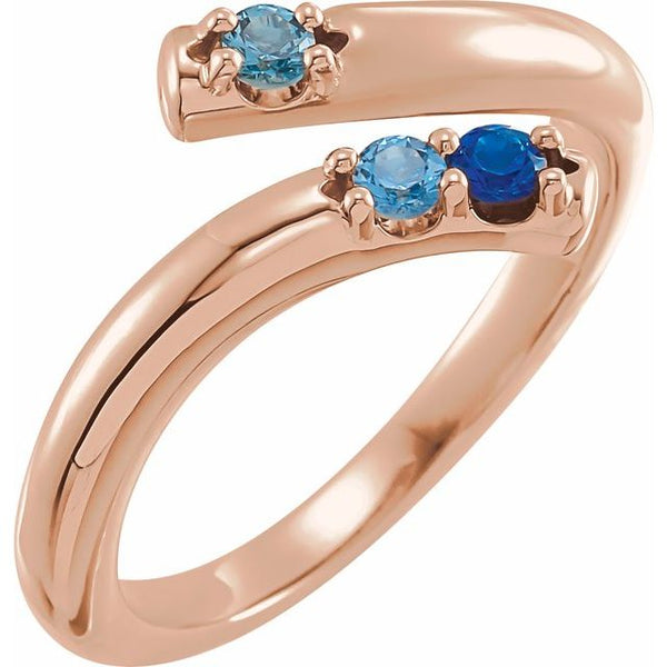 Bypass Multi-Stone Ring