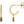Load image into Gallery viewer, Diamond Hoop Earring with Baguette Gemstone Drop