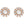 Load image into Gallery viewer, Rose Cut Halo Studs