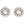 Load image into Gallery viewer, Rose Cut Halo Studs