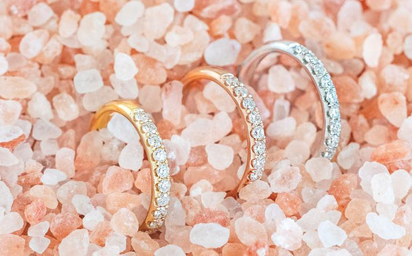 Tiffany - French Set Pave Band