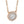 Load image into Gallery viewer, Round Halo Necklace