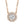 Load image into Gallery viewer, Round Halo Necklace
