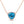 Load image into Gallery viewer, Stillwater Sparkle; Halo Trilliant-Cut Blue Topaz Necklace