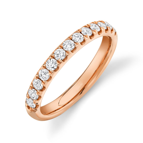 Tiffany - French Set Pave Band