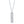 Load image into Gallery viewer, North South Diamond Pave Bar Necklace