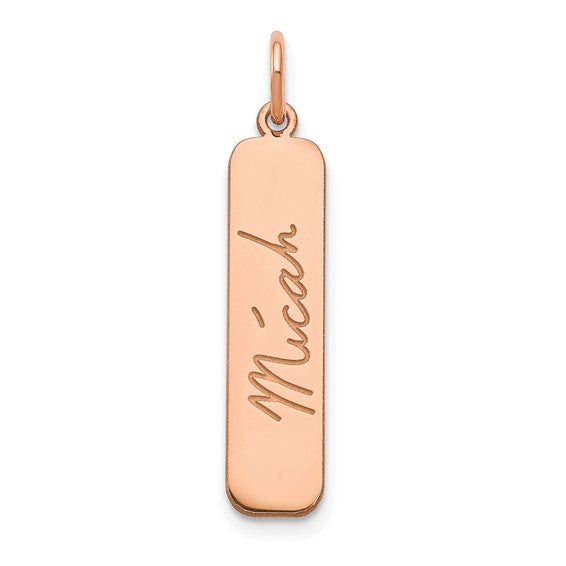 Vertical Bar Pendant