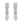 Load image into Gallery viewer, Multi-Stone Bar Earring