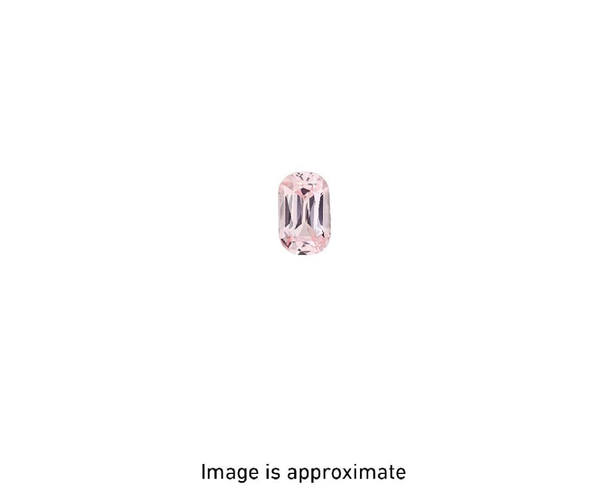 GIA Certified Unheated Elongated Cushion Brilliant Pink Sapphire (1.16ct)