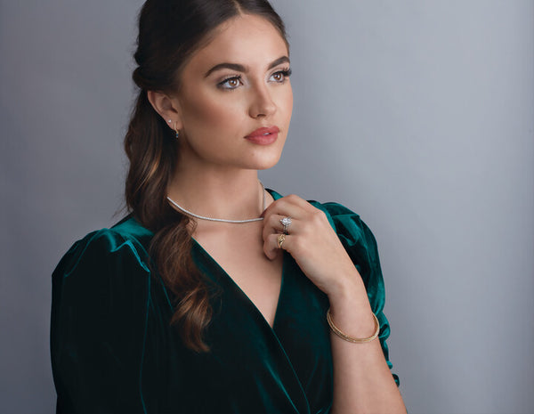 Heirloom Diamond Tennis Necklace (Lab Grown)