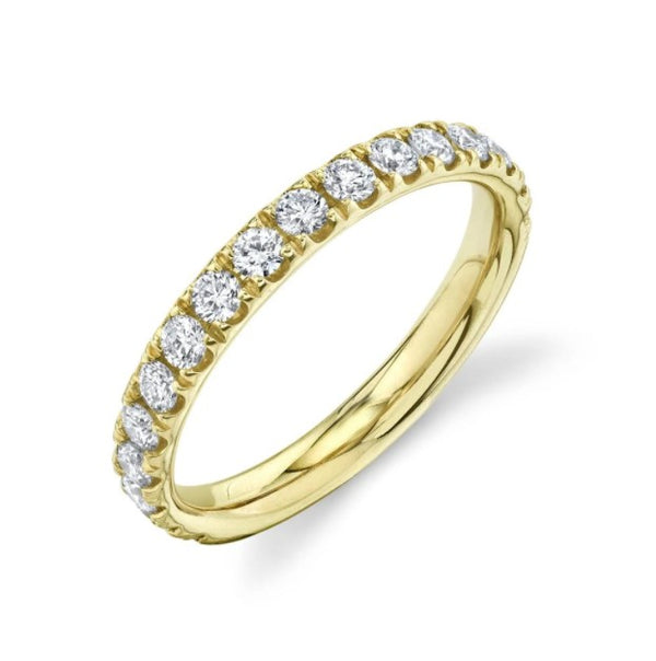 Rounded Diamond Pave Band (3 mm)