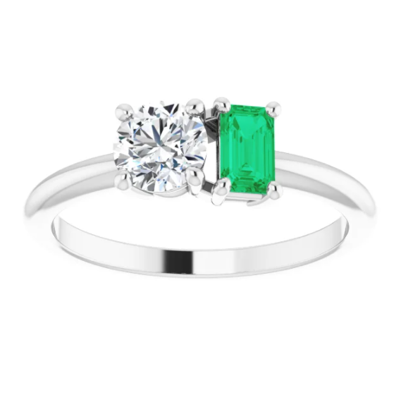 Moi et Toi - Emerald + Diamond