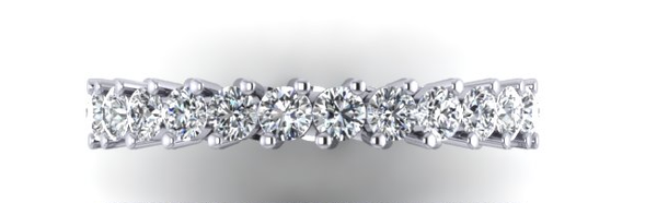 Remy Asymmetrical Diamond Band