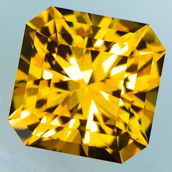 Natural Asscher Cut Citrine (2.98 carats)