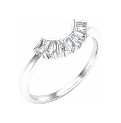 Baguette Contour Ring