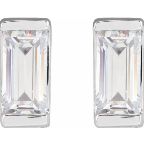 Baguette Studs (Lab Grown)
