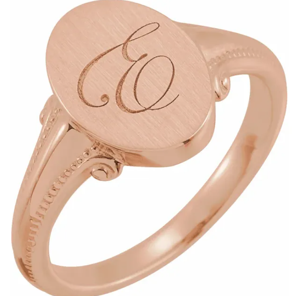 Oval Signet Ring