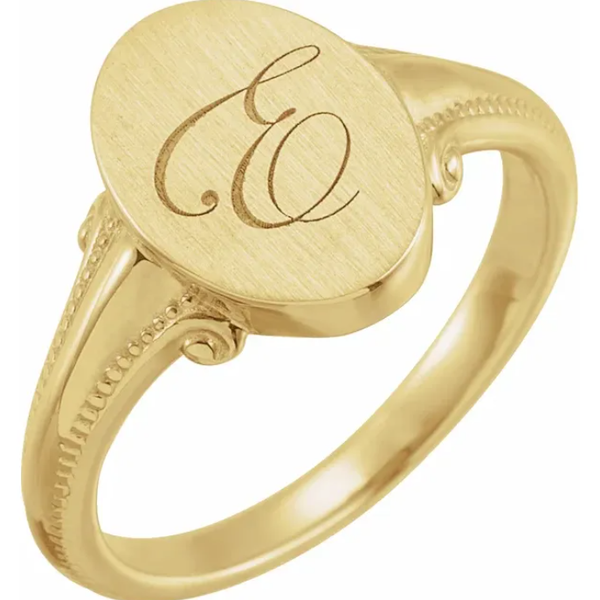 Oval Signet Ring