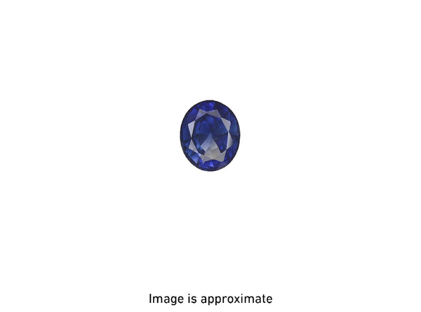 Oval Brilliant Lab Sapphire (4.41 carat)