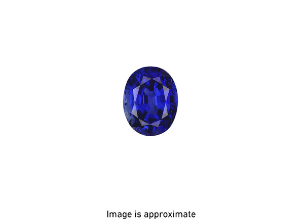 Premium GIA Certified Natural Oval Brilliant Sapphire (6.12 carats)