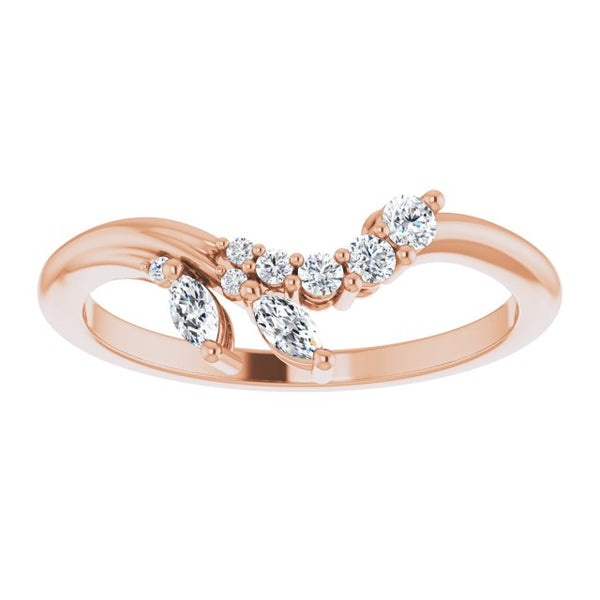 Marquise Contour Ring