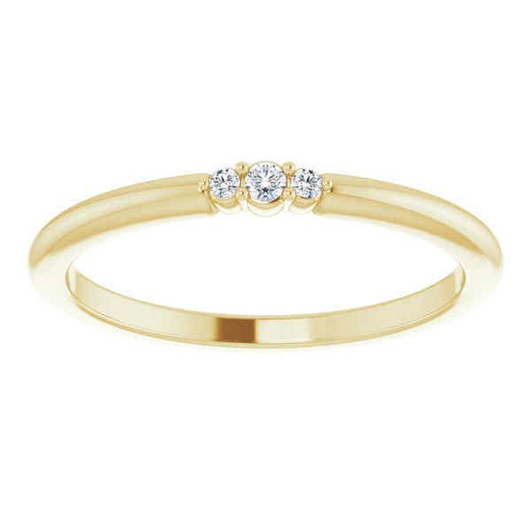 three stone ring