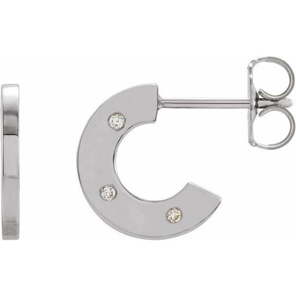 Flat Hoop Earrings