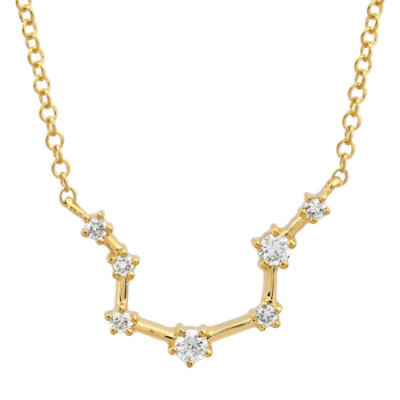 Diamond Zodiac Constellation Necklace – 770 Fine Jewelry