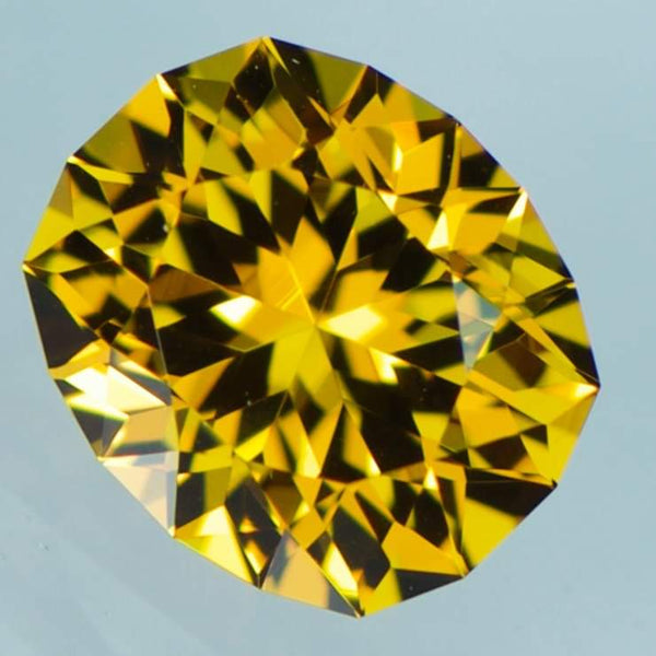 Natural Custom Cut Deep Yellow Mali Garnet (1.45 ct)