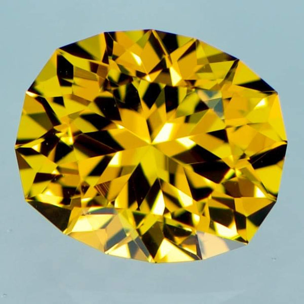 Natural Custom Cut Deep Yellow Mali Garnet (1.45 ct)