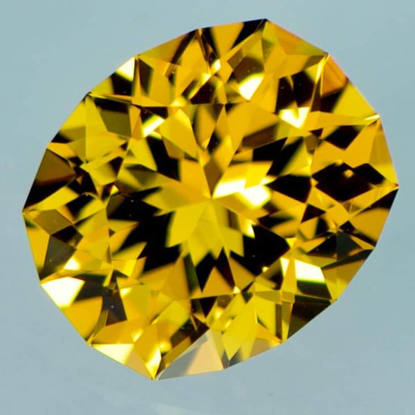 Natural Custom Cut Deep Yellow Mali Garnet (1.45 ct)