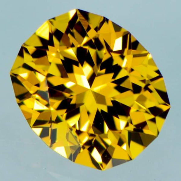 Natural Custom Cut Deep Yellow Mali Garnet (1.45 ct)