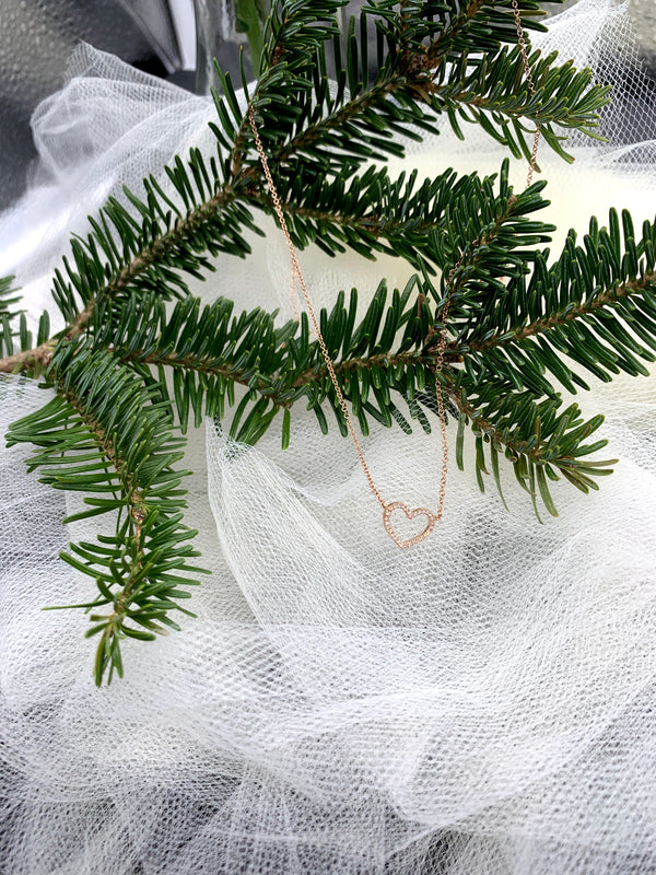 Heart Diamond Outline