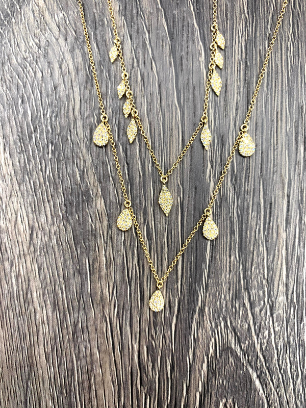 Marquise Drop Necklace