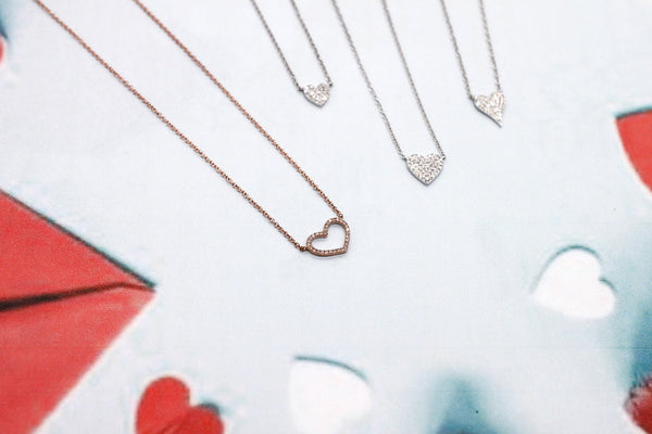 Lil Heart Pave Necklace